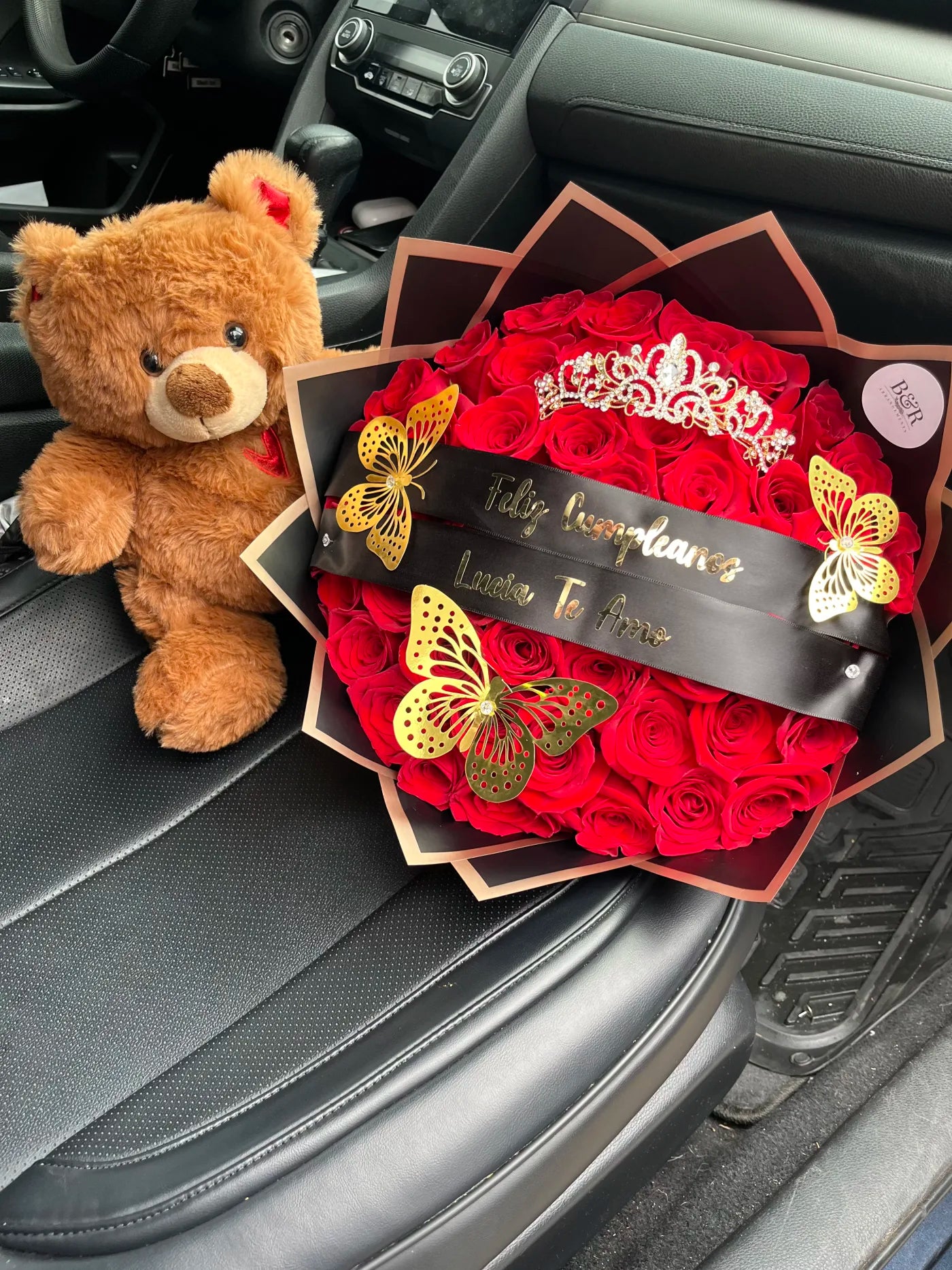 Roses & Bear