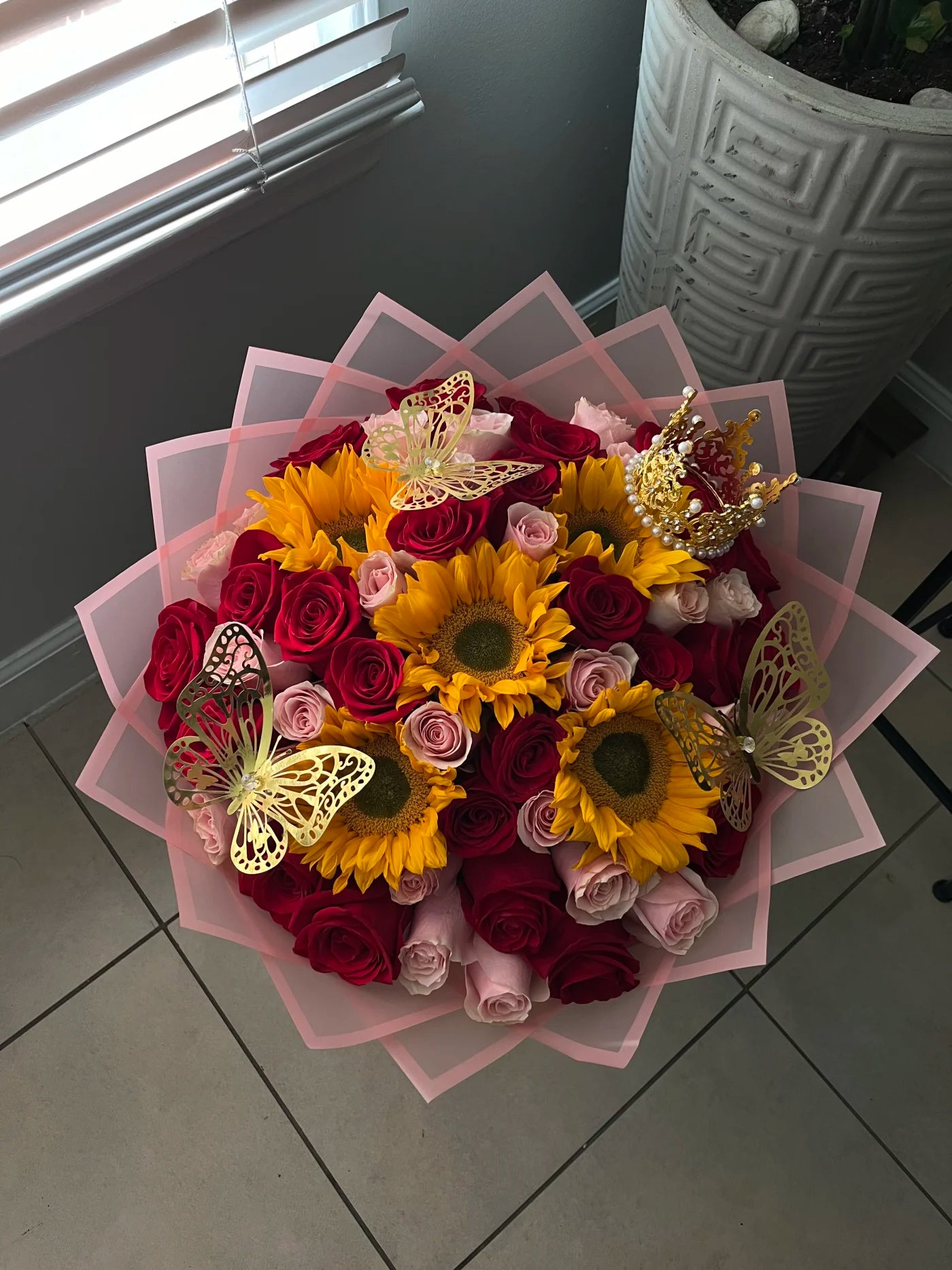 Rose & Sunflower Mix
