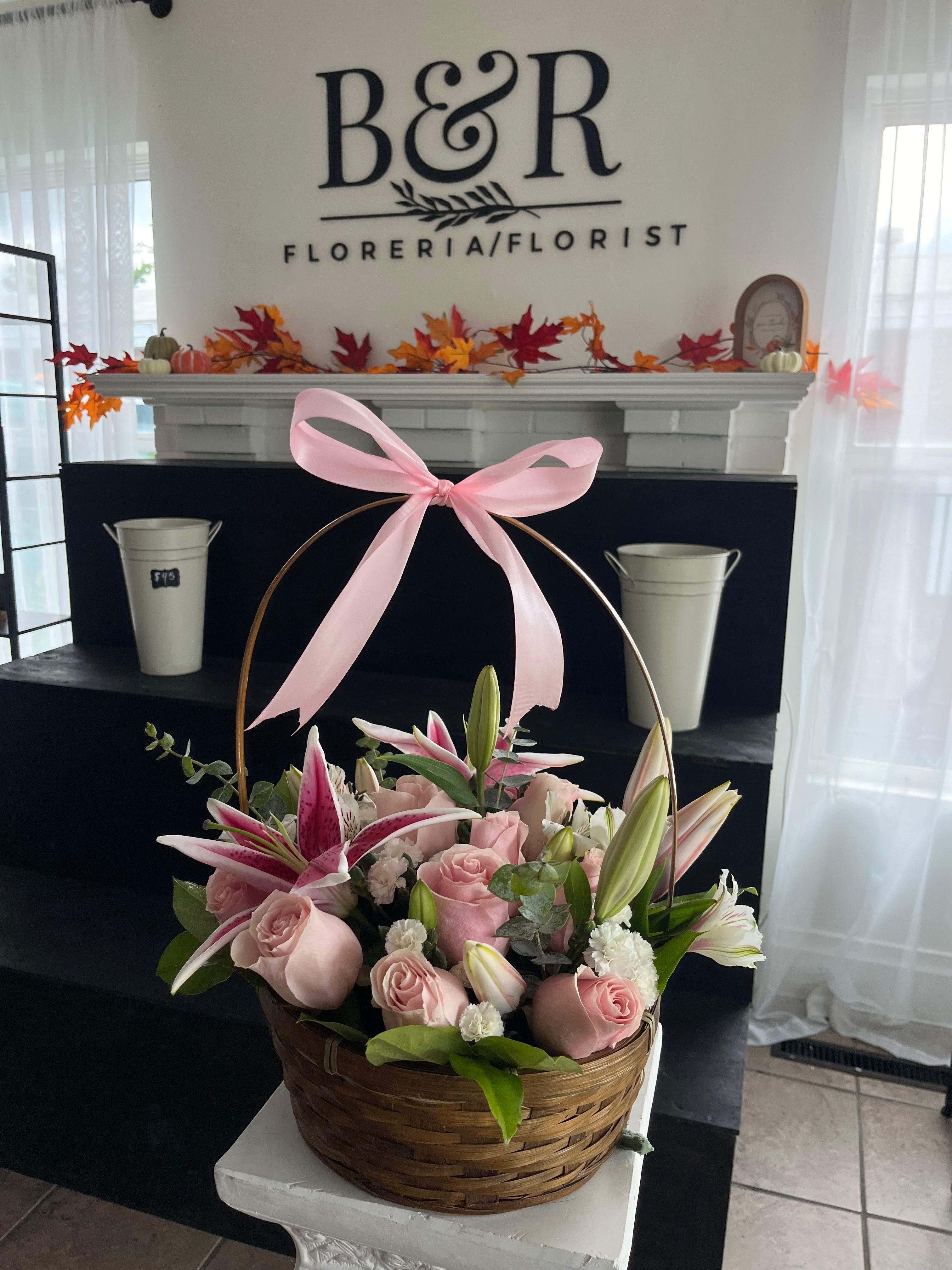 Classic Flower Basket