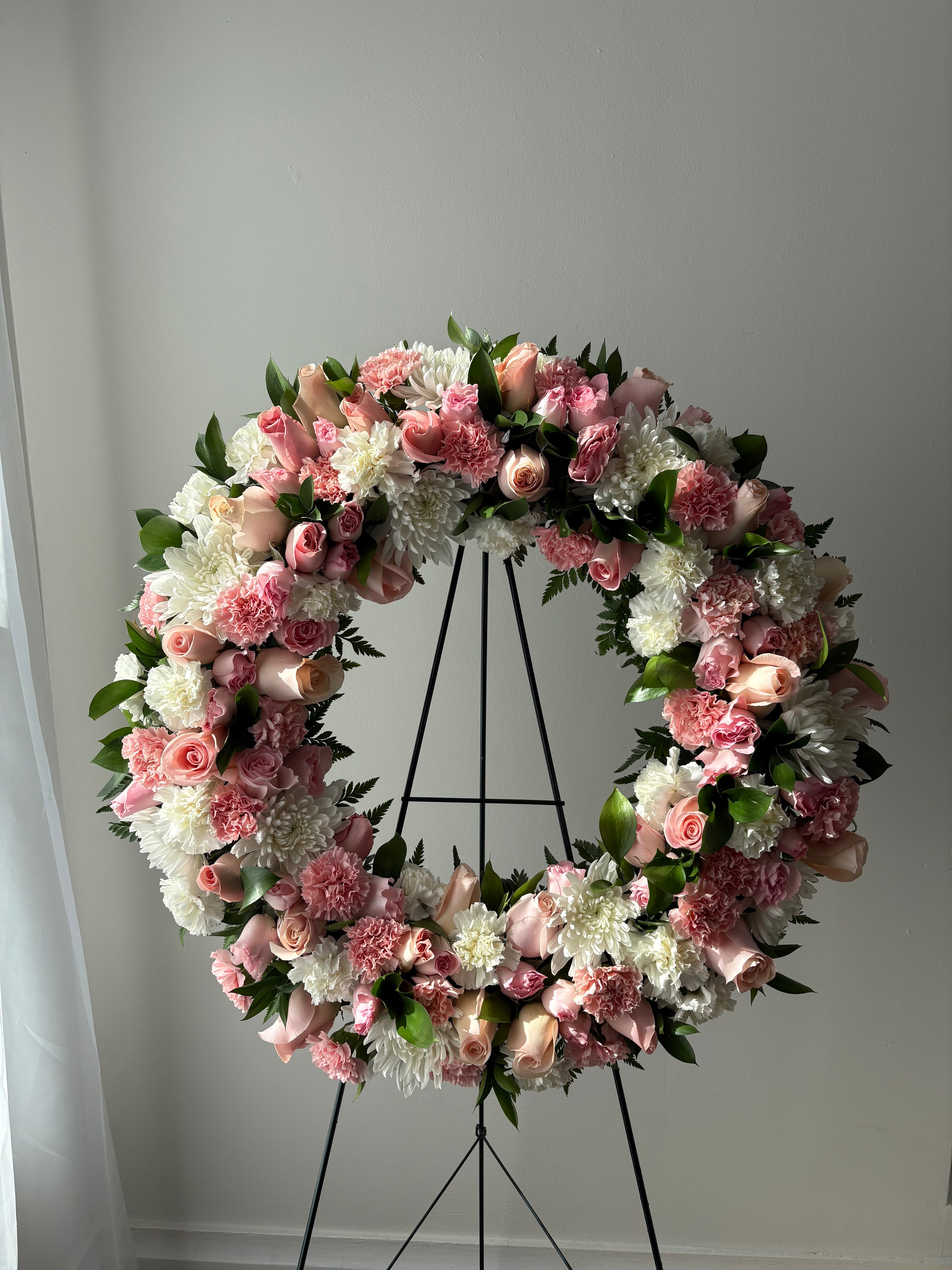 Pink Tribute Wreath
